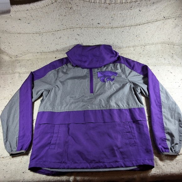 Kansas State Wildcats Windbreaker Jacket - GIII Sports (M) - Picture 1 of 8